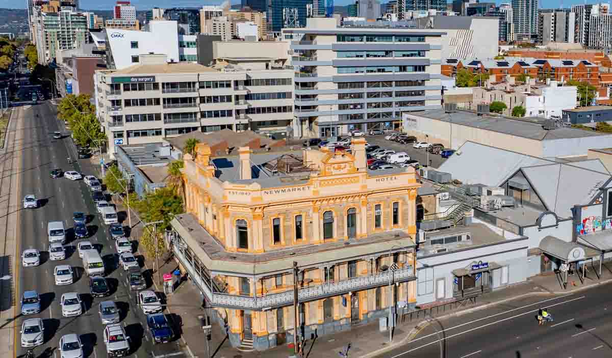 AUSTRALIAN UNITY OFFLOADING NEWMARKET HOTEL AND DEVELOPMENT