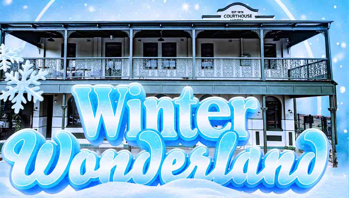 HARVEST REAPS WINTER AT THE COURTHOUSE